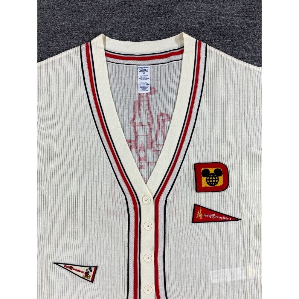 Walt Disney World Sweater Adult Extra Large Varsity Cardigan 50th Vault XL - Picture 2 of 16